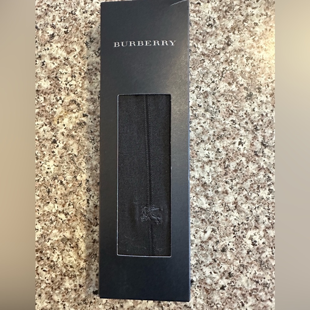 Burberry Men’s Black Dress Socks - Size 7-12 NEW